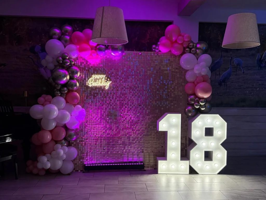 ścianka balonowa na wesele - RentSound